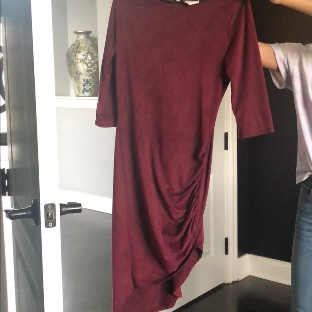Maroon dress